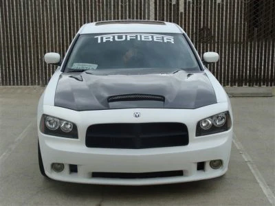 TruFiber Carbon Fiber A9 Ram Air Hood 06-10 Dodge Charger